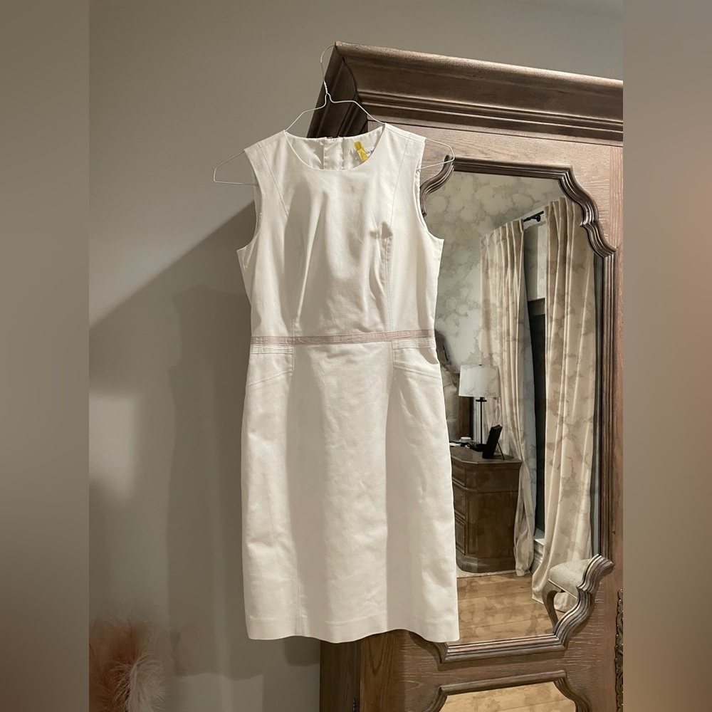 White Calvin Klein size to work dress
